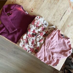 3T Cotton Long Sleeve Lot